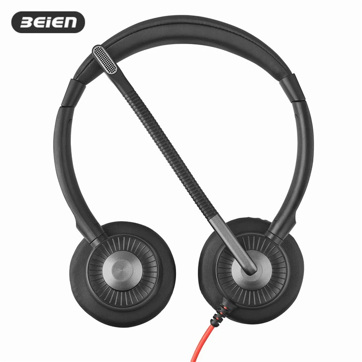 Dual-Ear USB Noise Cancelling Headset