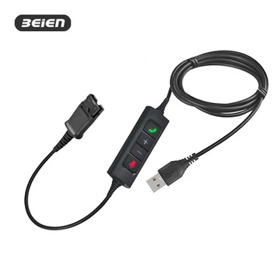 51QD-USB QD-kabel med U30 Inline-kontroll för PC med ENC