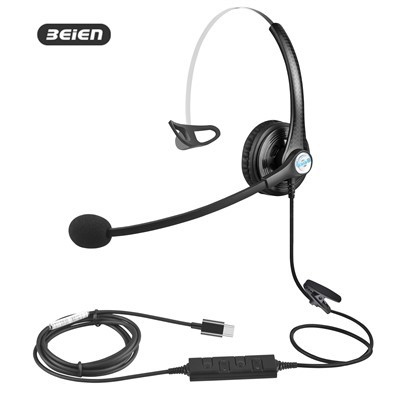 Bästa USB C -headset för callcenter -kontor med MIC