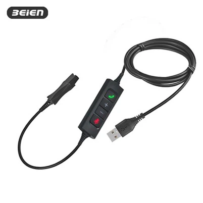 BNQD - USB QD -kabel med U30 inline -kontroll för PC med ENC